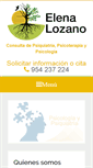 Mobile Screenshot of elenalozano.com